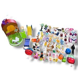 Huge Mixed Toy Lot - Peppa Pig Playset, Care Bears, Disney, Plush & More!